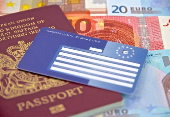 Morar em Londres com passaporte europeu